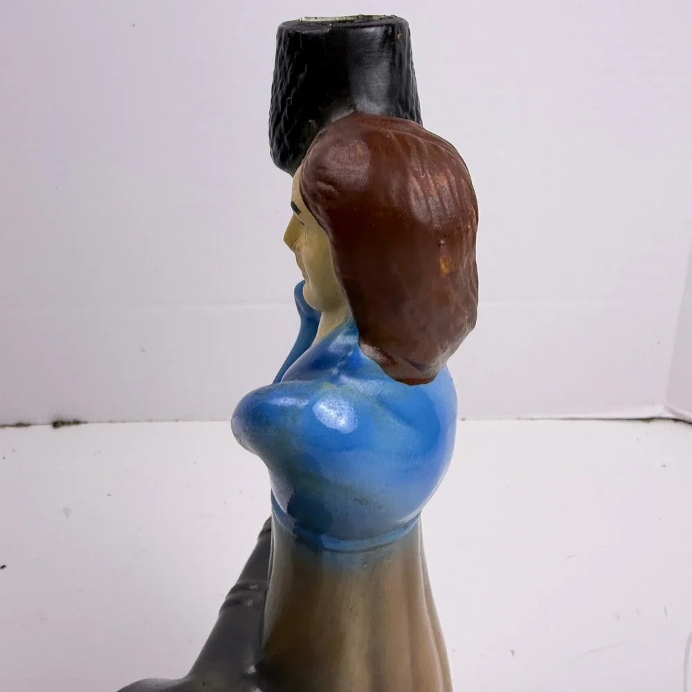 Vintage Royal Halburton China Molly Pitcher US Bicentennial  Bottle 1975